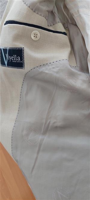 Beige Viyella suit for sale