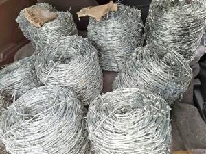 Barb wire, 2mm x800m, double strand