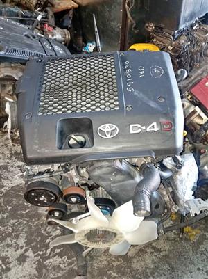 TOYOTA HILUX 1KD 3.0 L ENGINES FOR SALE