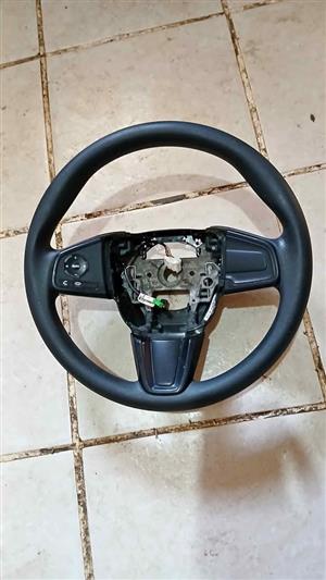 Neat Honda Amaze Steering Wheel With Handsfree Control