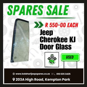Jeep Cherokee KJ (Second Hand) Door Glass