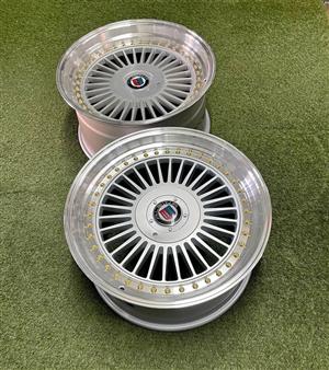 19 INCH ALPINA CLASSIC DESIGN RIM SET NARROWS/WIDES