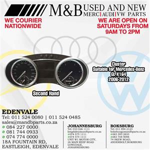 Cluster (Second Hand)  Suitable for Mercedes-Benz GL X164  2006-2012  Part number: A2C5316807