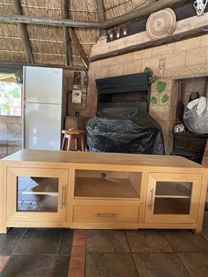 Plasma wooden TV unit 