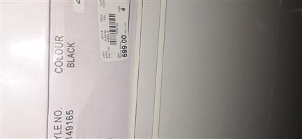 Have size 4 shoes and fairly new woman's clothes size 8 to 10