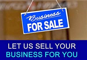 LET US SELL YOUR BUSINESS FOR YOU