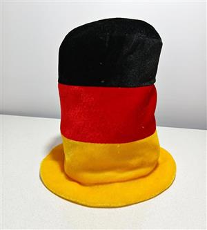 Germany sport supporters top hat. Soft hat for sports events etc.