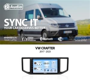 TT Audio 9″ replacement radio for VW CRAFTER 2017 - 2024 (ECO)