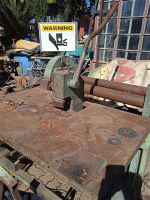 Notching machine on table for sale