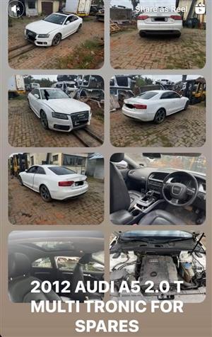 2012 AUDI A5 2.0T SLINE AUTO SPARES