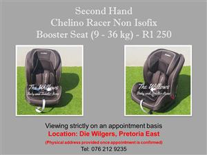 Second Hand Chelino Racer Non Isofix Booster Seat (9 - 36 kg)