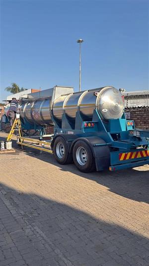 40000lt Trailer and 5000lt sub trailer