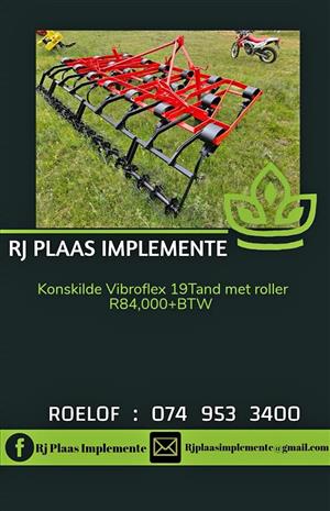 Konskilde Vibroflex 19Tand met roller