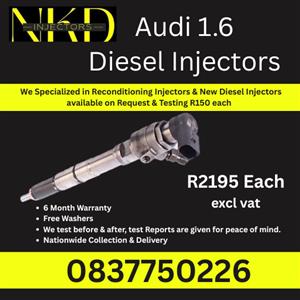 Audi 1.6 Diesel Injectors for sale