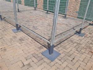 GALVANISED PARTITIONING PANELS (4.000MM X 6.000MM X 1.5MM) FOR SALE: = R 12 000