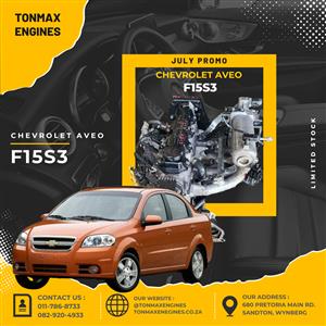 Chev Aveo F15S3 Engines for Sale