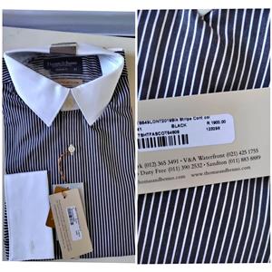 Thomas & Benno Shirt. Tailored fit Size 16 . Still new with label