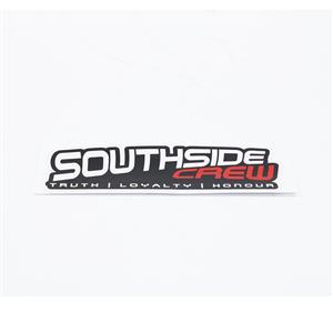 Southside Cew Window Banner Sticker (19x7cm)