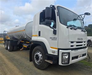 T830- 2019 ISUZU F-SERIES FVZ1400 TANKER TRUCK