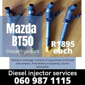 Mazda bt50 3.0 diesel injectors for sale with warranty 