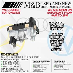 Turbo Actuator M642 350CDI (Brand New) Suitable for Mercedes-Benz C-Class W204 M642 350CDI Bluetec