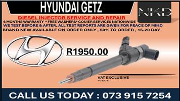 Hyundai Getz Diesel Injectors 