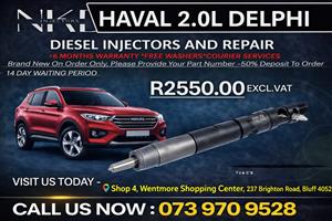 Haval 2.0L Diesel Fuel Injectors 