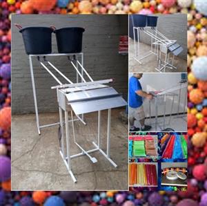 “Start your own popsicle business from home with our foot‑operated and semi‑auto
