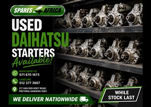 Daihatsu Used Starter – For Sale  