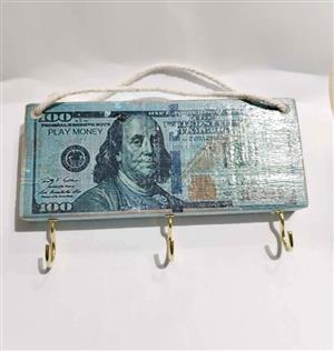 Rustic wooden Key holder