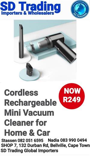 Mini Portable Cordless Vacuum Cleaner