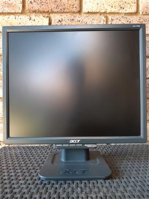 Acer 17 inch LCD Monitor for sale 