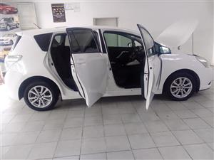2012 TOYOTA COROLLA VERSO 1.8 AUTOMATIC WHITE PETROL 7SEATER 