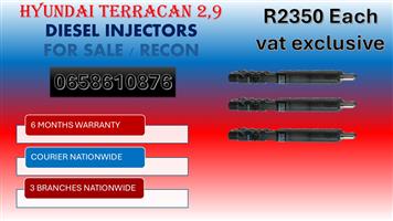 Diesel injectors for HYUNDAI TERRACAN for sale with warranty. 