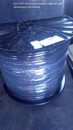 Outdoor UV protected Cat 6 cable for sale We courier nationwide.