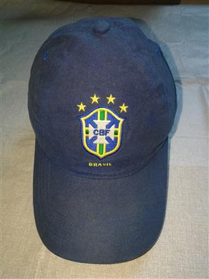 Blue Nike Brazil Football Cap