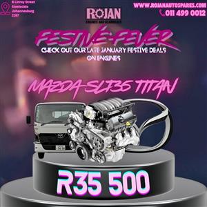 MAZDA SLT35 TITAN ENGINE ON SPECIAL!!!