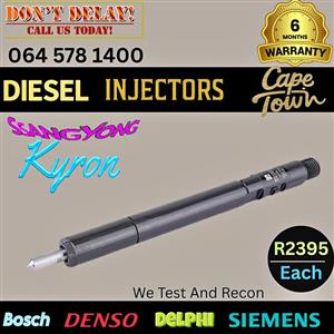 Ssangyong Kyron diesel injectors