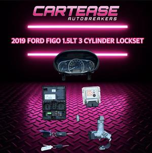 2019 FORD FIGO 1.5 3 CYLINDER LOCKSET FOR SALE 