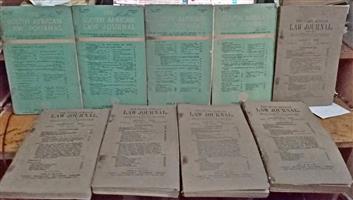 Old The South African Law Journals x 9
