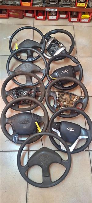 Mahindra steering wheels available