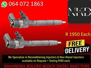 MAHINDRA BOLERO BOSCH DIESEL INJECTORS FOR SALE