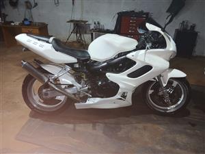 Honda VTR motorcycle 1000cc Firestorm 2006 model papers in order