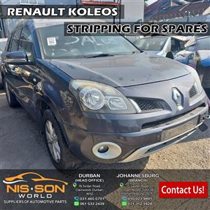 RENAULT KOLEOS STRIPPING FOR SPARES