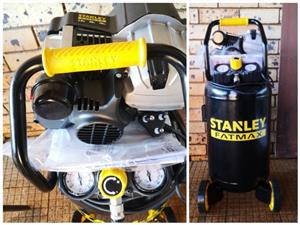  New Stanley 50lt 2 horsepower 10bar compressor 