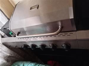 MEGAMASTER BRAAI STAND WITH 5 BURNER SERIES