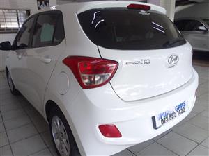 2016 Hyundai i10 grand 1.2Motion Manual white color 85000km 