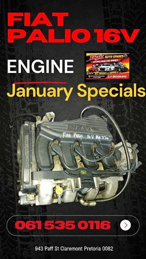 Fiat palio 16v 178D engine 