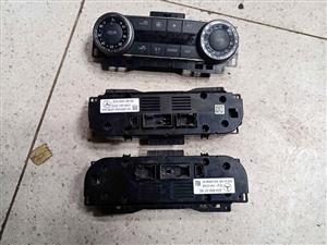 Mercedes Benz W204 Climate control unit
