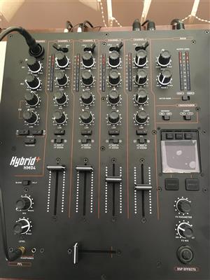 Hybrid HM04 4 channel DJ mixer for sale